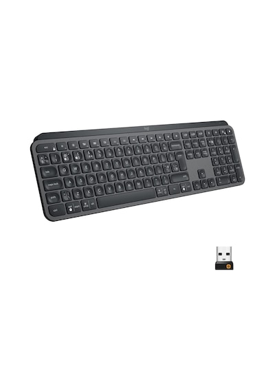 Logitech Mx Keys S 920-011594 Kablosuz Klavye Siyah (İthalatçı Garantili)