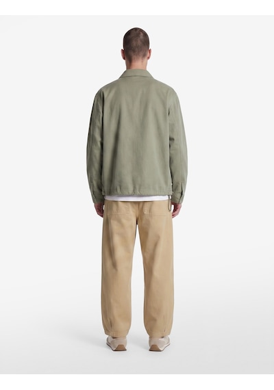 Koton Normal Bel Cepli Rahat Kalıp Gabardin Barrel Fit Pantolon Bej 7wam40045nw Ekru
