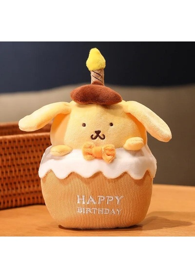 Sanrio My Melody Cinnamoroll Müzikli Peluş Oyuncak Kız Doğum Günü Hediyesi 20 Cm 001