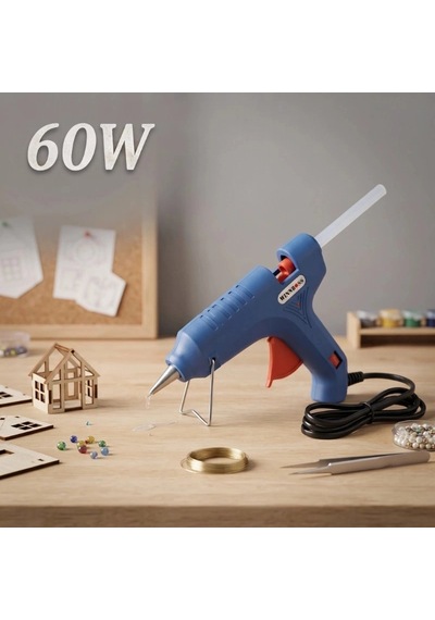 Özel Üretim Profesyonel Hızlı 60w Sıcak Silikon Tabancası Elektrikli 11 Mm Mum Silikon Uyumlu
