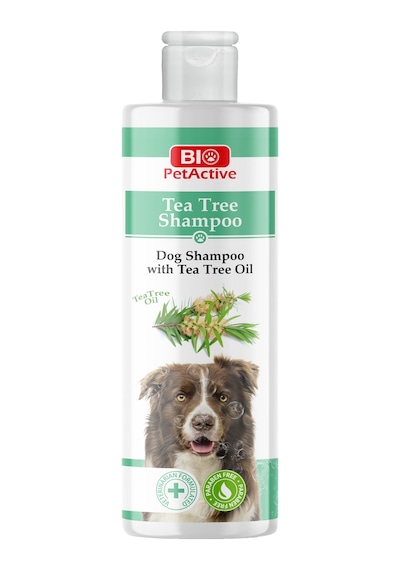 Bio Petactive Tea Tree Shampoo Çay Ağacı Yağlı Köpek Şampuanı 400 Ml.