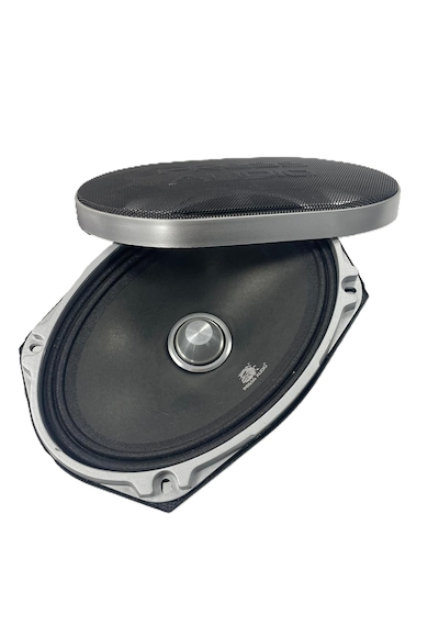 Oval Midrange 140 Rms Alüminyum Kurşun Göbek
