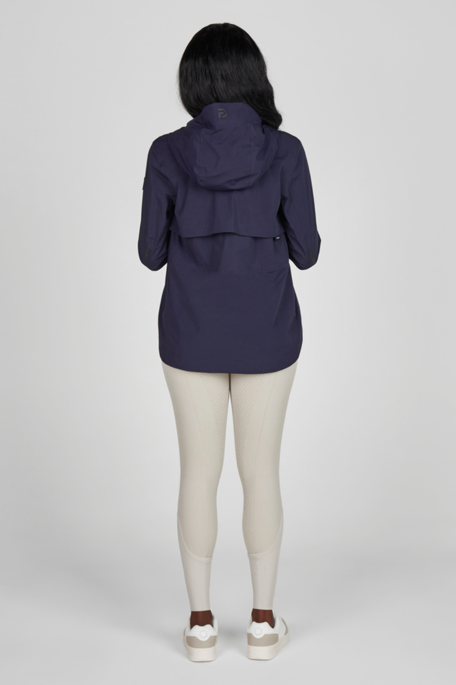 Pikeur Rainjacket 1024 Kapüşonlu Su Geçirmez Kadın Yağmurluk Lacivert