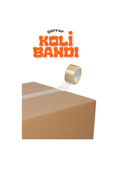 2 Adet Yüksek Mukavemetli 45 Mmx100 Mt Şeffaf Koli Bandı Kopmaz Ve Güçlü Yapışkanlı Paketleme Bandı