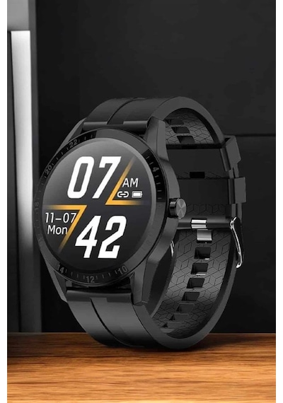 Akıllı Saat Çok Fonksiyonlu Sesli Görüşme Nfc Uyumlu Amoled Ekran Kordon Seçenekleri: Silikon, Deri, Metal