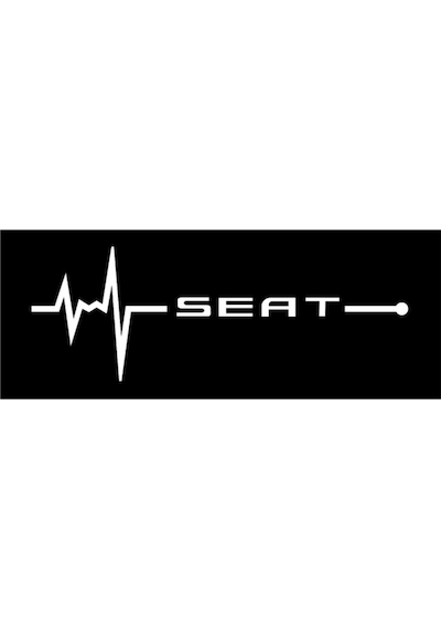 Seat Leon Napız Kalp Kelebek Cam Için Sticker Yapıştırma V2