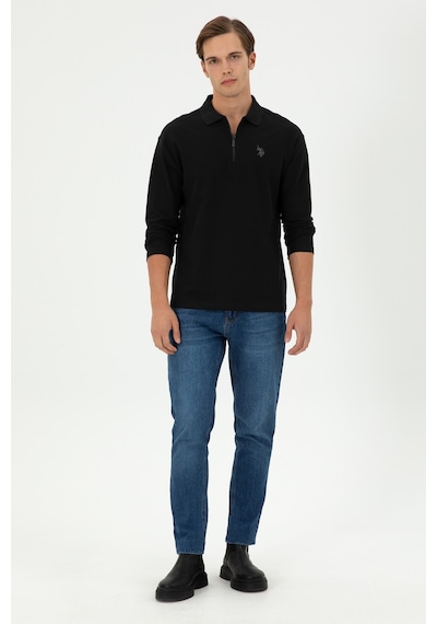 U.s. Polo Assn. Erkek Siyah Sweatshirt 50293413-vr046 Siyah