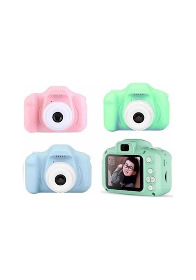 Dijital Fotoğraf Makinesi Çocuk Kaliteli Renkli