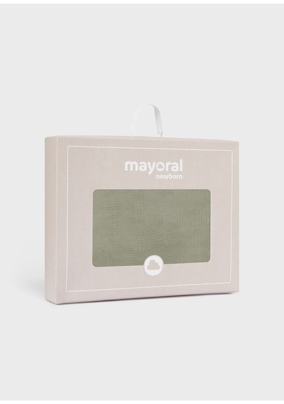 Mayoral Yeşil Peluş Bebek Battaniyesi 9955 Yeşil
