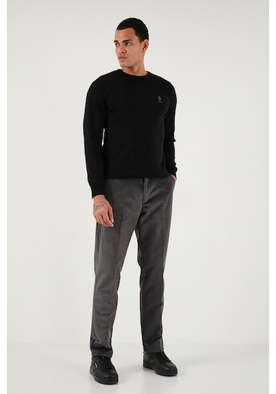 Buratti Normal Bel Regular Fit Düz Paça Erkek Kadife Pantolon 645Merlin Gri Buratti Normal Bel Regular Fit Düz Paça Erkek Kadife Pantolon 645Merlin Gri