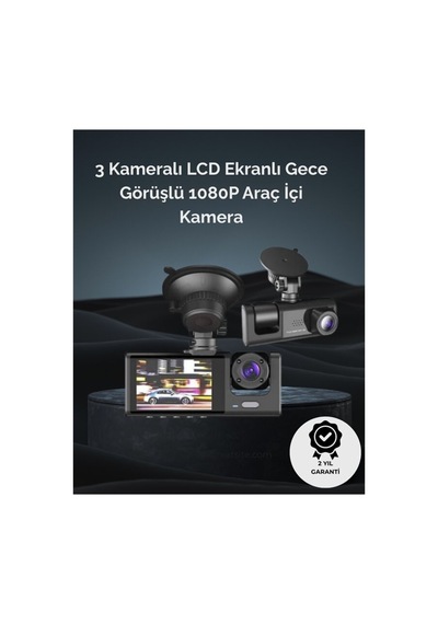 1. 3 Kameralı Full Hd Araç Kamerası Ön İç Ve Arka Görüş İle %100 Kapsam - Hs08379620-9 1. 3 Kameralı Full Hd Araç Kamerası Ön İç Ve Arka Görüş İle %100 Kapsam - Hs08379620-9