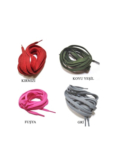 Spor Ayakkabı Bağcığı 120 CM 1 Çift