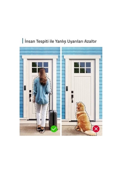 Anker Eufy Security Kablosuz Kapı Zili 1080p Dahili Bataryalı - E8220 Anker Türkiye -001