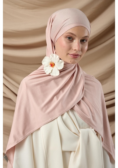 Silk Home Premium Penye Şal 65002-13 Pudra Çok Renkli