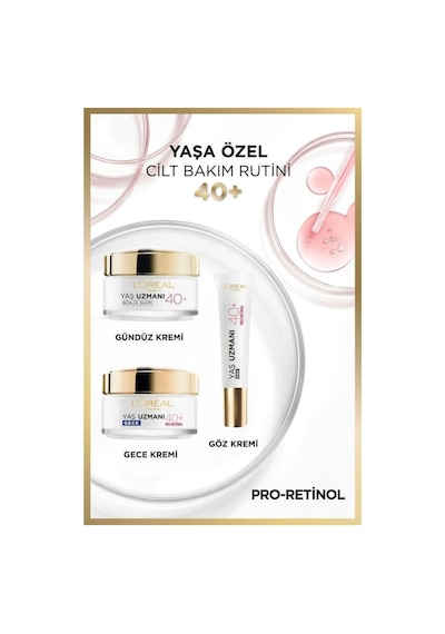 Loreal Paris  40+    Gece Kremi 50 ML