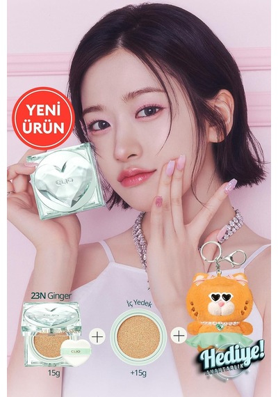 Özel Tasarım Kalıcı, Mat Cushion Kill Cover Skin Fixer Cushion+ Refill 23nginger Luxury Koshort