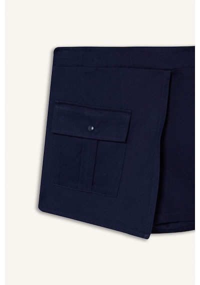 DeFacto Kız Çocuk Gabardin Cepli Şort Etek D9220A825SPNV251