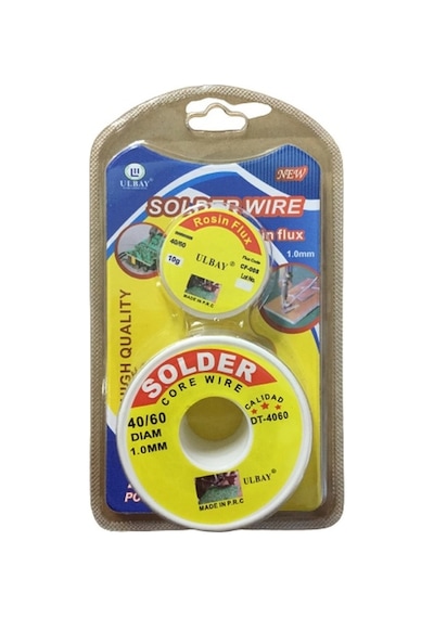 Solder Wire+Rosin Lehim Teli Ve Pastası 2Li   Set