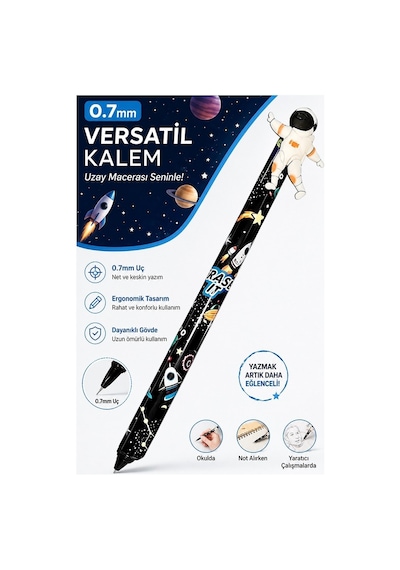 Uçlu Kalem 0.7 Mm Erkek Modeli 1 Adet Fixpoint 4765 0.7mm Uçlu Versatil Mekanik Uçlu Kurşun Kalem Hediyelik Beyaz