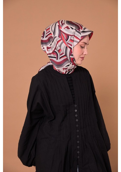 Silk Home Twill İpek Eşarp 11471-20 Beyaz, Siyah, Kırmızı, Bordo, Gri