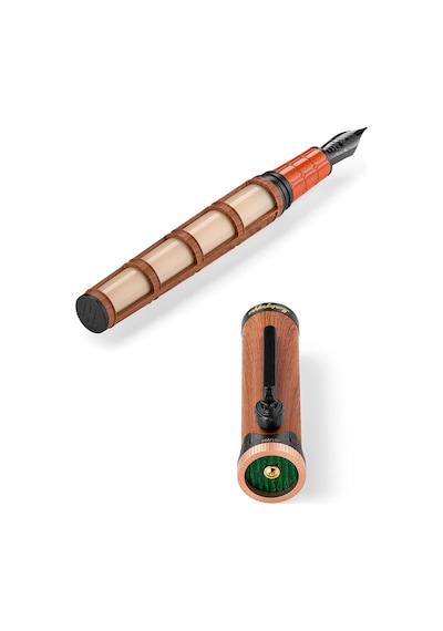 Montegrappa Ode To Bag End Hobbiton Handcraft Dolma Kalem - F Uç Kahverengi