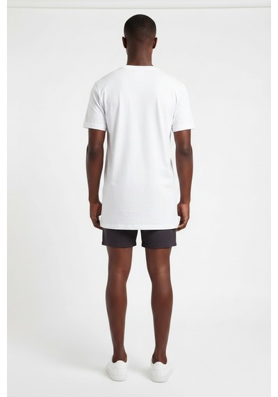 Blow Up Basic Beyaz Erkek T-shirt 141006 Siyah