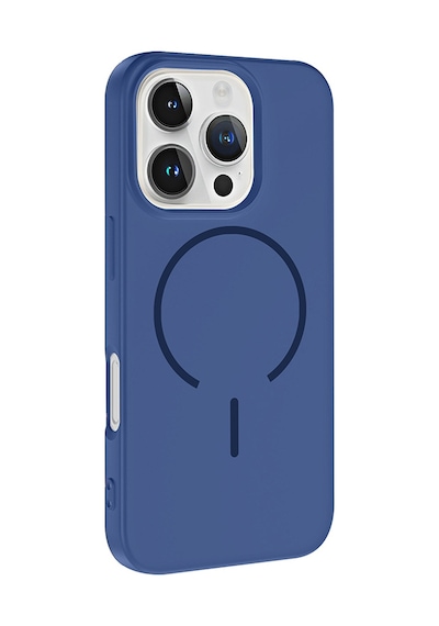 Apple Uyumlu iPhone 16 Pro Max Kılıf M-safe Şarj Özellikli Sys Meta Kapak - Siyah Siyah