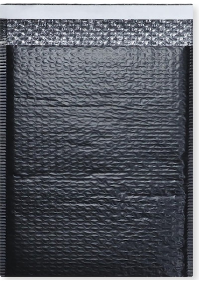 Balonlu Siyah Kargo Poşeti 25 x 35 + 5 CM 25 Adet