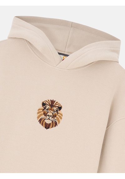 Gsstore X Reflect Studio Aslan Çocuk Hoodie C242400 Ekru