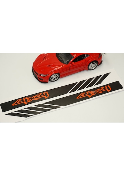 4X4 Off Road Arazi Aracı Yan Aynalar Selefon Kaplama Sticker Seti (551226028)