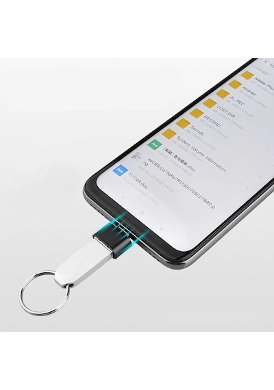 Type-c To Usb Otg - Type-c Dönüştürücü - Usb Otg Çevirici Dönüştü