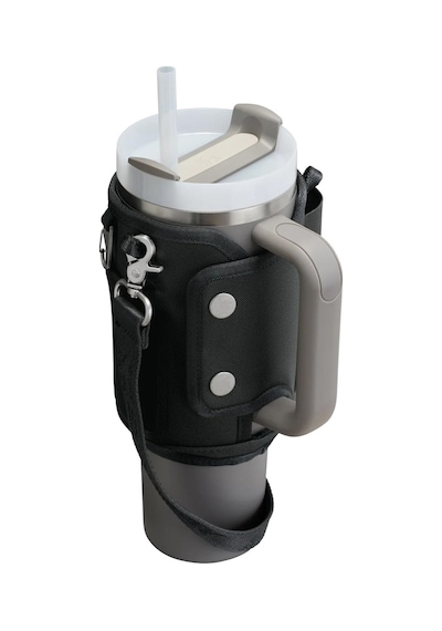 571 Collections Stanley Carry All Quencher Taşıma Çantası 1.18 L İçin - Siyah Açık Altın
