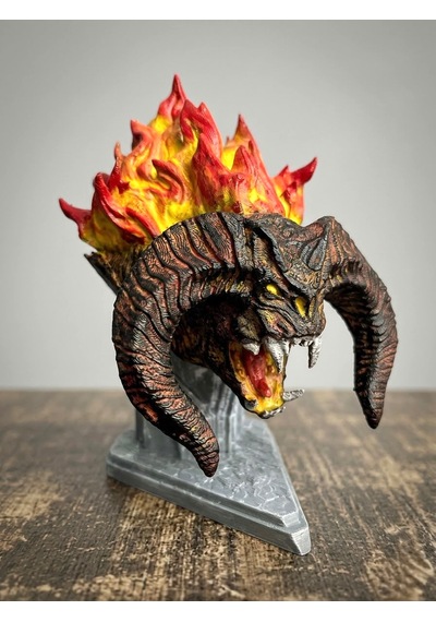 Balrog Büst Figür / Yüzüklerin Efendisi / The Lord Of The Rings - 15 Cm