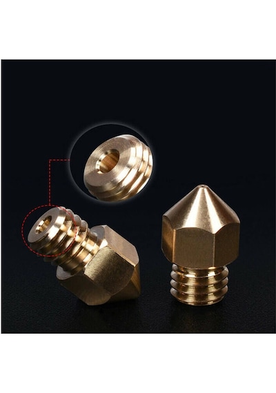 Koodmax 3d Yazıcı Printer Mk8 Extruder 1.75mm / 0.3mm Baskı Kafası Nozzle
