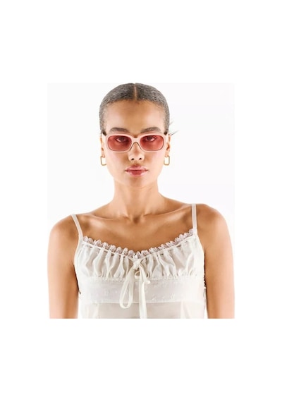 Okkia Chiara Toz Pembe Unisex Güneş Gözlüğü Pembe Gradyan