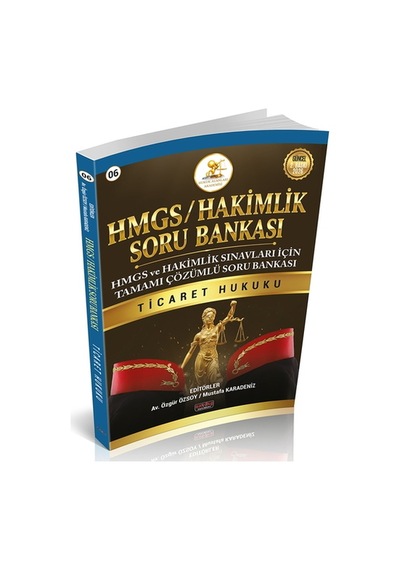 Hukal Hmgs-hakimlik Ticaret Hukuku Soru Bankası Savaş Yayınları 2026