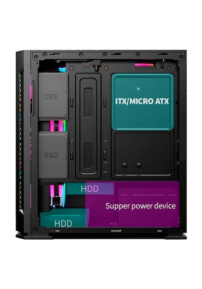 Zeiron PRIME X12 R5-5500 32 GB 1 TB NVMe M.2 SSD 8 GB RTX3050 Masaüstü Oyuncu Bilgisayarı