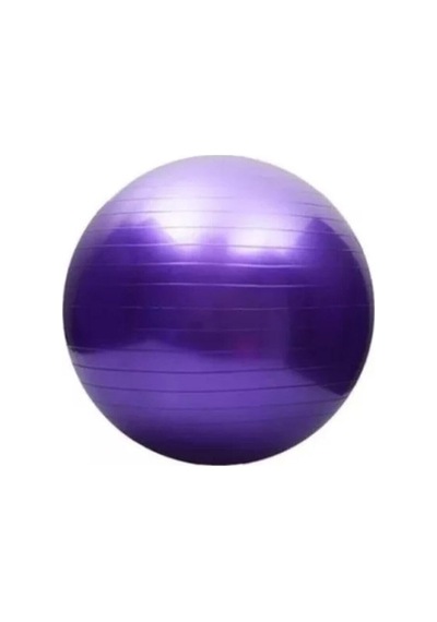 Ayla Stand Pilates Topu 65 Cm, Pompa Dahil, Mor