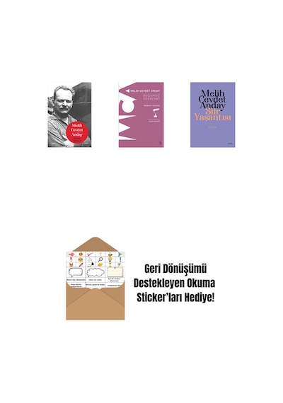 Melih Cevdet Anday - Bütün Şiirleri + Suçumuz Edebiyat + Şiir Yaşantısı - Şiir Yazıları + Okuma Sticker'ları