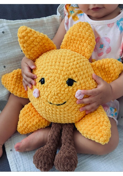 Sunny Peluş Oyuncak Kahverengi - Sarı