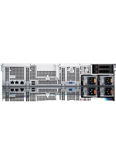 Dell Silver 4410y R760xs Per760xs1spl 32gb Ddr5 Rdımm- 480gb Ssd- 2x700w 2u Rack Sunucu