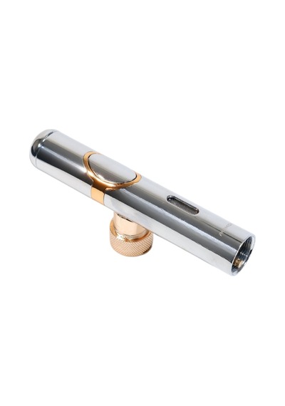 Parmida Tek Torch Pürmüz Delicili Gümüş Metal Puro Çakmağı - Tr9519