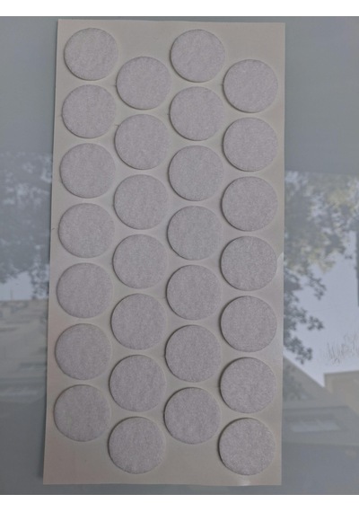 Keçe 90742 Hrd 4 Paket 28 Mm Beyaz Masa Sandalye Koltuk Baza Ayak Çizdirmez Yapışkanlı