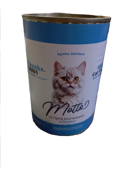 Somonlu Yetişkin Kedi Konserve Mama 400 Gr. X 12 Adet