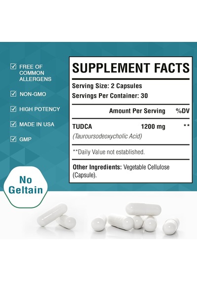 Zingicin Tudca Liver Detox Cleanse Digestion 1200mg 60 Caps