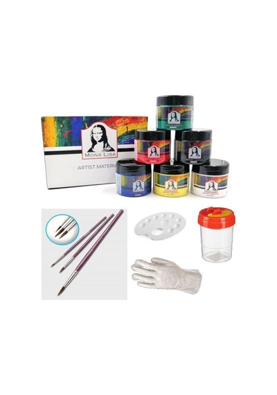 Südor Akrilik Boya Seti Artist Materials Ana Renkler 6X125Ml
