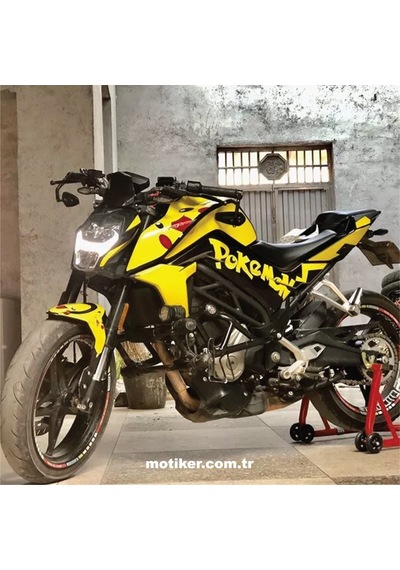 CF MOTO NK250 Pokemon Pikacu (Pikachu)Kaplama Sticker Modeli