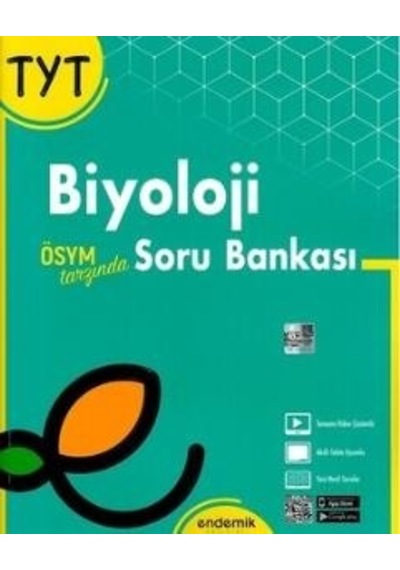 2022 TYT Biyoloji Soru Bankası -  Endemik Yayınları