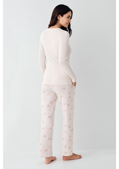 Pierre Cardin Kadın Pembe Pijama Takımı Pc9062-s-v1 Pembe