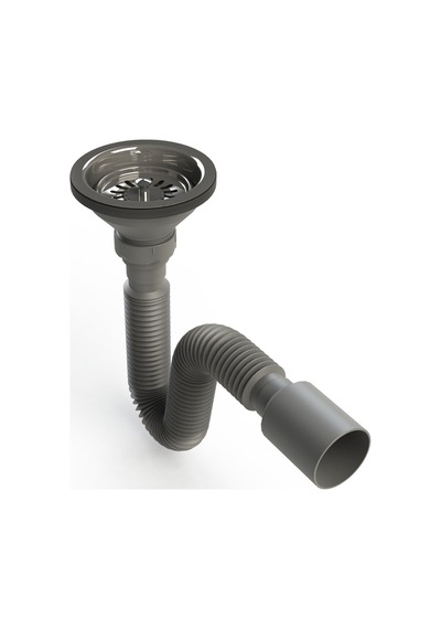 Evye Sifonu Metal Vidalı Flex Gövde Ø 40-50 Mm Kolay Kurulum